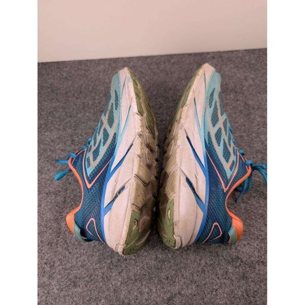 Hoka Clifton 6 Running Shoes Womens 8.5 Blue Coral Low Top Sneakers 1102873 - Picture 7 of 13